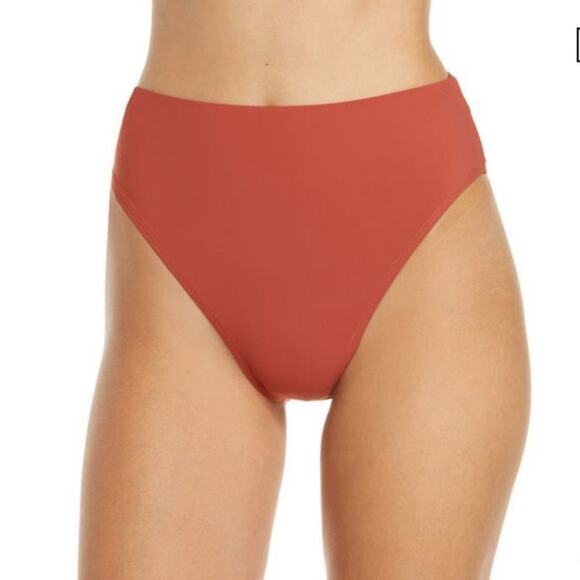 Tory Burch Other - TORY BURCH HIGH WAIST BIKINI BOTTOM ASHBERRY